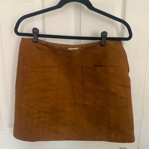 Faux suede mini skirt - Old Navy